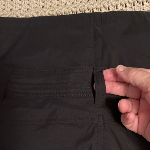 EDDIE BAUER  Skorts 2 pockets, tennis, cheer, ball, WOMEN'S Sz 6‎ black SKIRT - Picture 10 of 11